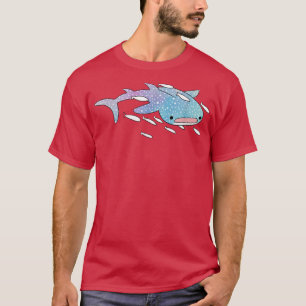 Camiseta Cute Kawaii estética ballena azul tiburón océanoRe