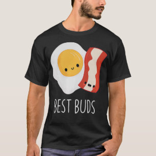 Camiseta Cute Kawaii Food Funny Breakfast Brunch Bacon And 