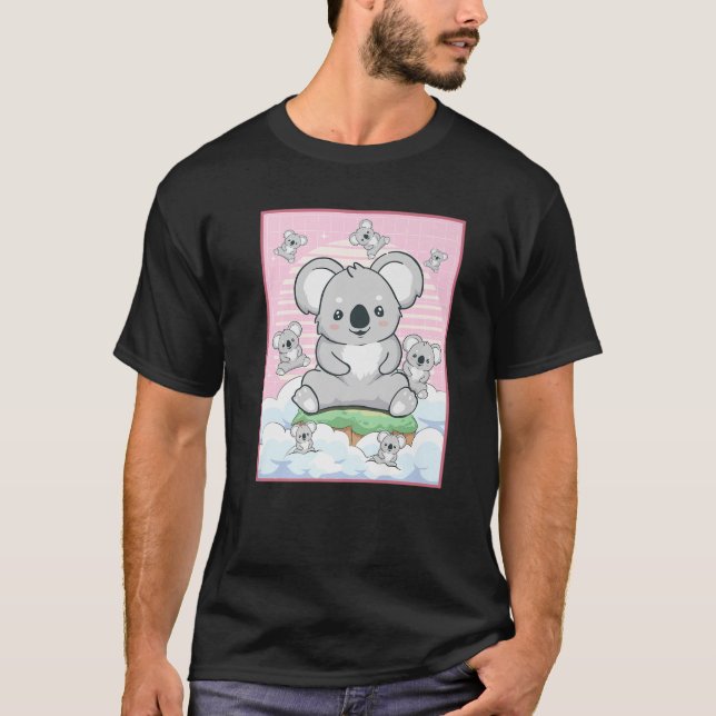 Camiseta Cute Kawaii Koala Bear (Anverso)