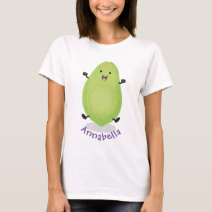 Camiseta Cute kawaii papaya paw personalizado ilustracion