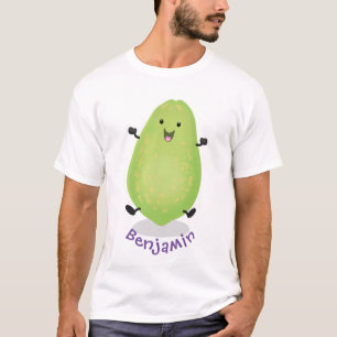 Camiseta Cute kawaii papaya paw personalizado ilustracion