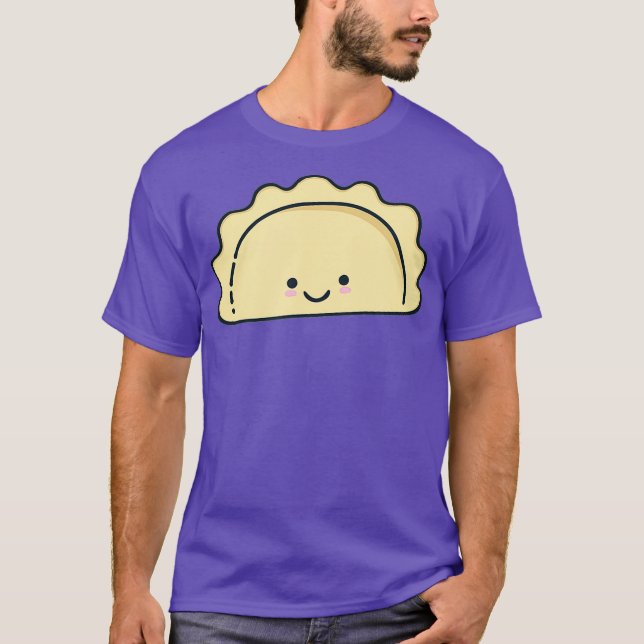 Camiseta Cute Kawaii Pierogi Comida Polaca (Anverso)