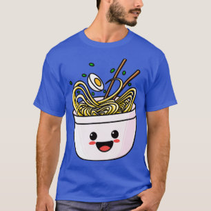 Camiseta Cute Kawaii Ramen Chibi Japón Noodles