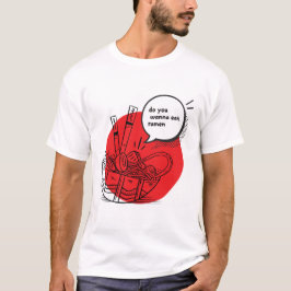 Camiseta Cute Kawaii Ramen - Funny Japanese Food 