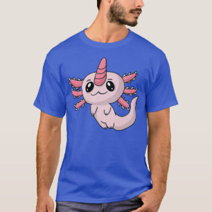 Camiseta Cute kawaii rosa aolotl pastel aolotlcorn unicorni