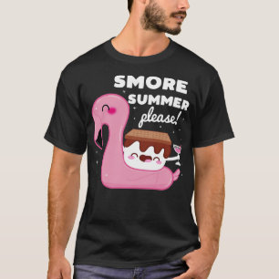 Camiseta Cute Kawaii Style Marshmallow Smore Pun