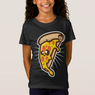 Camiseta Cute Kawaii Style Pizza Piece Lover Regalo