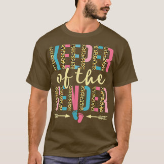 Camiseta Cute Keeper of Gender Leopard Reveal Pa