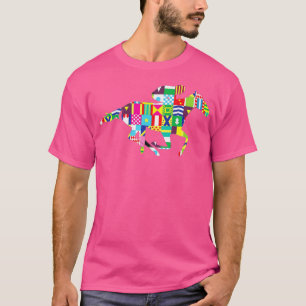 Camiseta Cute Kentucky Horse Carreras Silks 