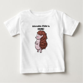 Camiseta Cute Kid's Hedgehog Design