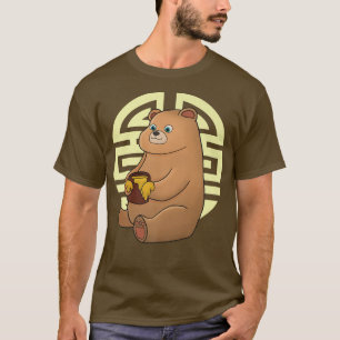Camiseta Cute Kids Honey Bear Premium