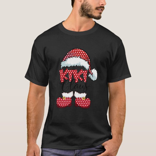 Camiseta Cute Kiki Claus Nuevos Navidades Santa Claus Sweat (Anverso)