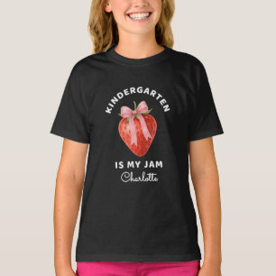 Camiseta Cute Kindergarten es mi mermelada de regreso a la 