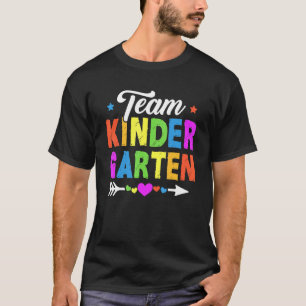 Camiseta Cute Kindergarten Team Teacher Student Kids Back T