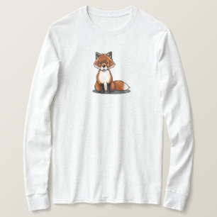 Camiseta Cute KiniArt FoxT-Shirt