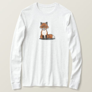 Camiseta Cute KiniArt FoxT-Shirt