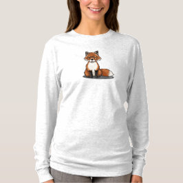 Camiseta Cute KiniArt FoxT-Shirt