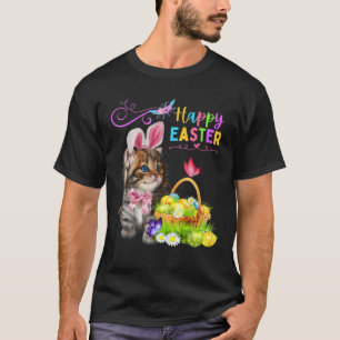 Camiseta Cute Kitten Feliz Gato de Pascua