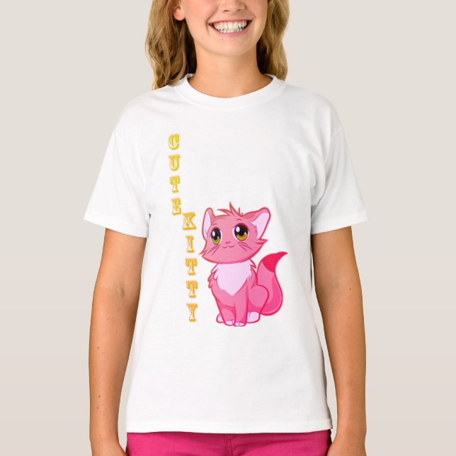 Camiseta Cute Kitty (Anverso)