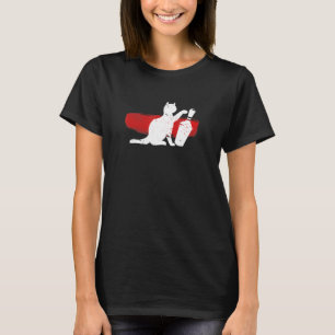 Camiseta Cute Kitty Bowler - Un Trozo De Boliche Golpeado P