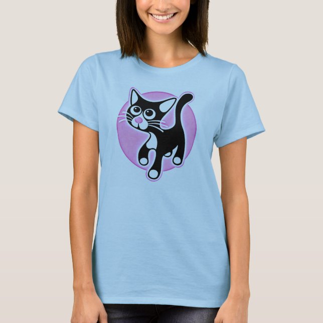 Camiseta Cute Kitty T Shirt (Anverso)