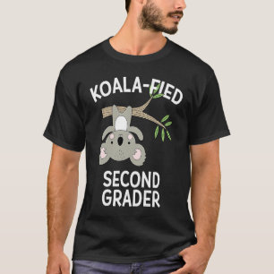 Camiseta Cute Koala 2º Grado Pun Koalafied Segundo Grader