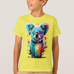 Camiseta Cute Koala Bear - Colorido Oso Koala