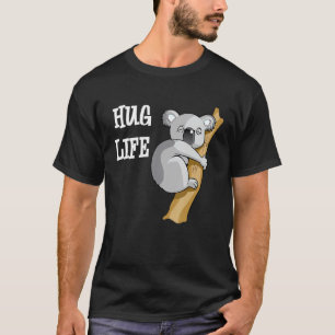 Camiseta Cute Koala Bear Enorme Cita Graciosa Imagen de Gua