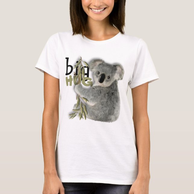 Camiseta Cute Koala Big Hug (Anverso)