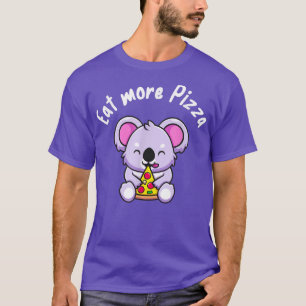 Camiseta Cute Koala come pizza Graciosa Pizza Australiana L