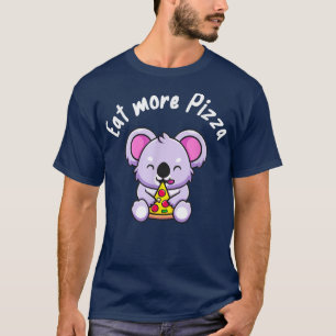 Camiseta Cute Koala come pizza Graciosa Pizza Australiana L
