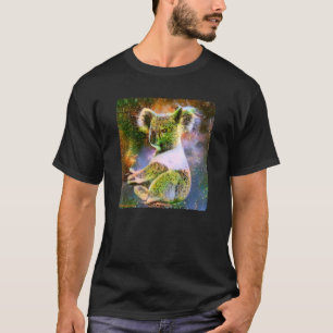 Camiseta Cute Koala Green Trees Forest Nature Pattern Koa