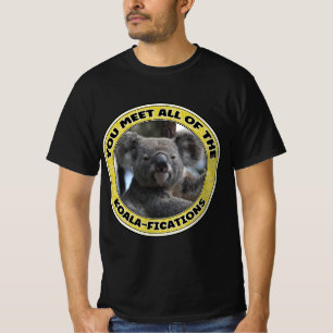 Camiseta Cute koala ‘juega con las palabras’
