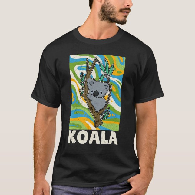 Camiseta Cute Koala Koala Biólogo Australia 14 (Anverso)