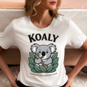 Camiseta Cute Koala "Koaly" - Gráfica animal divertida
