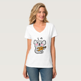 Camiseta Cute koala tocando guitarra