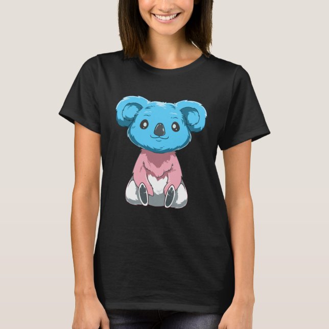 Camiseta Cute Koala Transgender (Anverso)