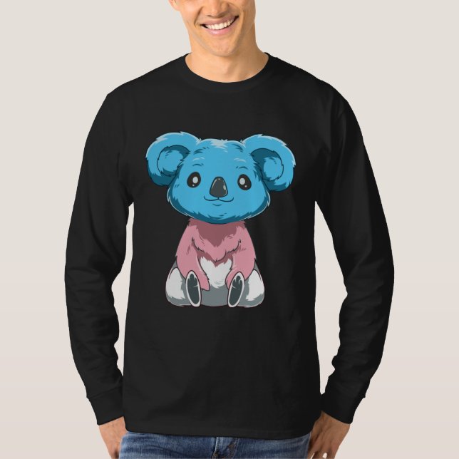 Camiseta Cute Koala Transgender (Anverso)