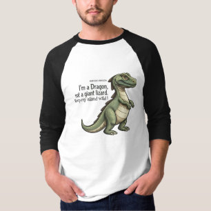 Camiseta Cute Komodo Dragon No Es Un Lagarto Gigante Camise
