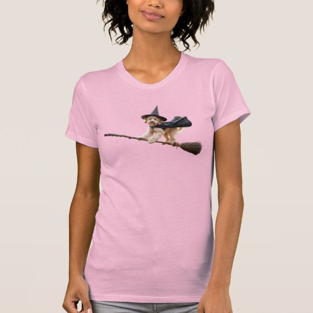 Camiseta Cute Labradoodle Halloween (Anverso)