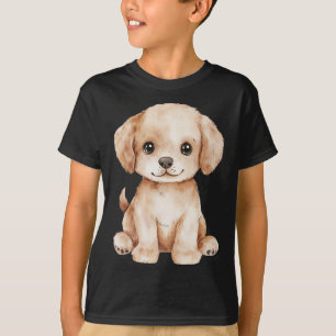 Camiseta Cute Labrador cachorros papá mamá recuperador perr