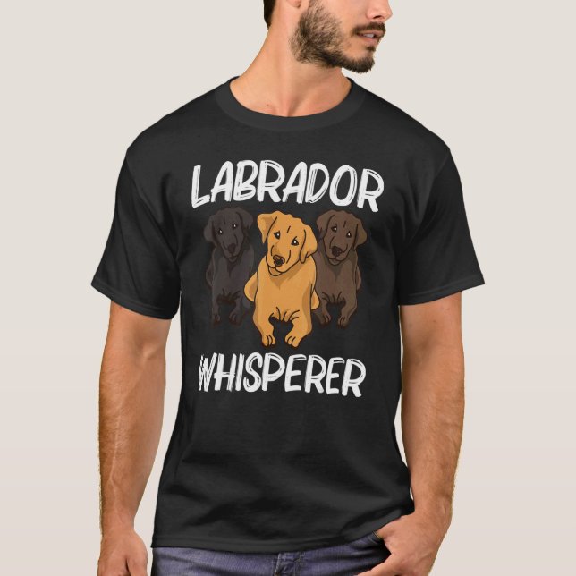Camiseta Cute Labrador For Men Women Puppy Dog Animal (Anverso)