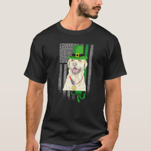 Camiseta Cute Labrador Recupera San Patricio Día Americano