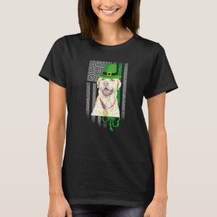 Camiseta Cute Labrador Recupera San Patricio Día Americano