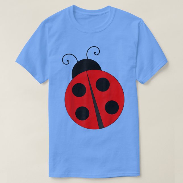 Camiseta Cute Ladybug (Diseño del anverso)