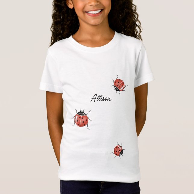 Camiseta Cute Ladybug (Anverso)