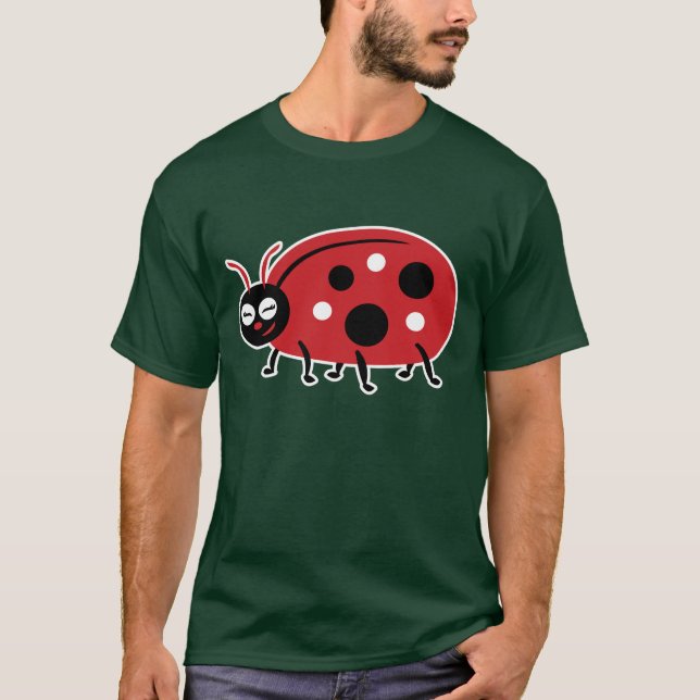 Camiseta Cute Ladybug (Anverso)