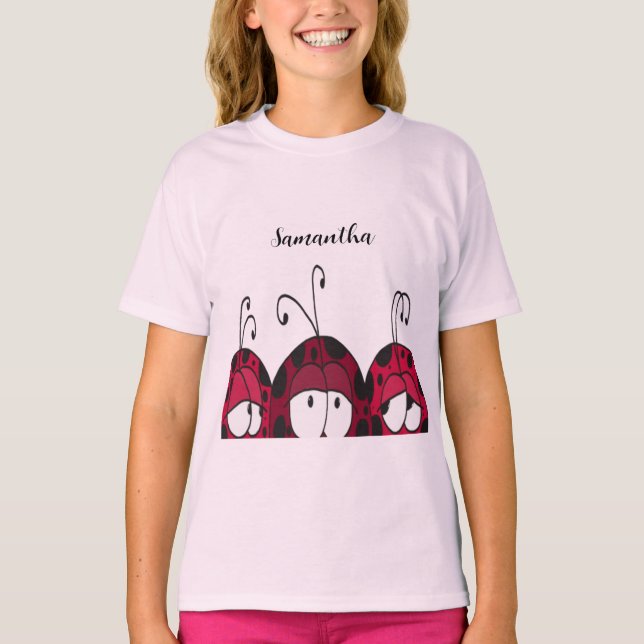 Camiseta Cute Ladybugs (Anverso)