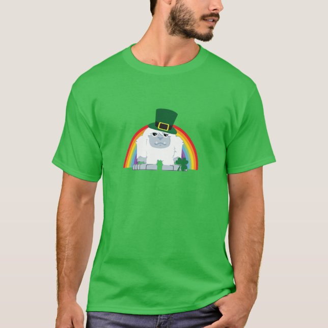 Camiseta Cute Leprechaun Yeti (Anverso)