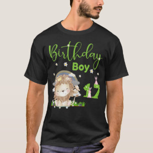 Camiseta Cute Lion 17th Birthday Boy